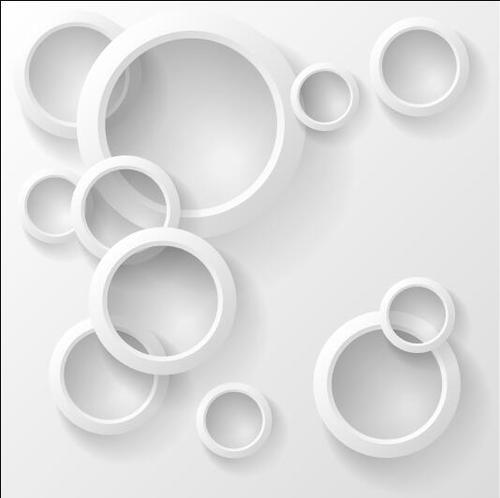 Circle abstract background vector