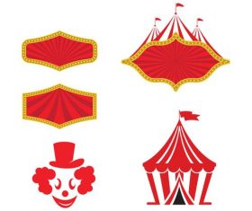Circus logo vector