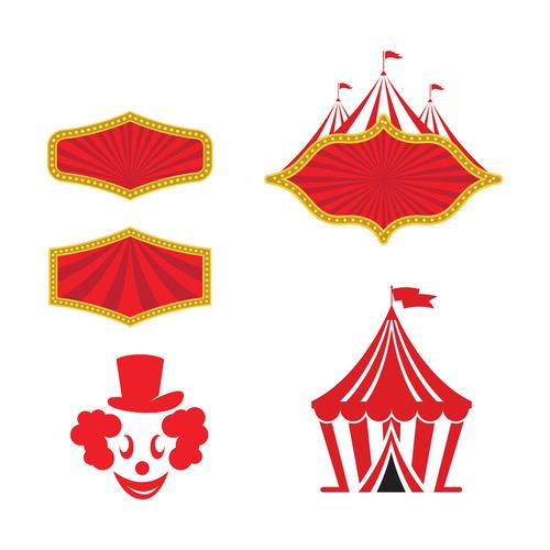 Circus logo vector