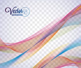 Colorful abstract background lines vector