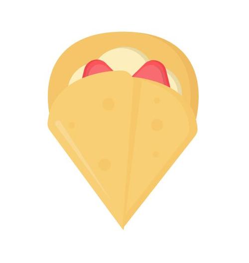 Crepes vector