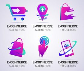 E-commerce logo design vector