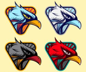 Eagle logo design vector