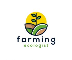 Farming logo vector