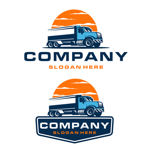 Freight logo vector