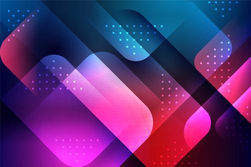 Geometric abstract gradient background vector