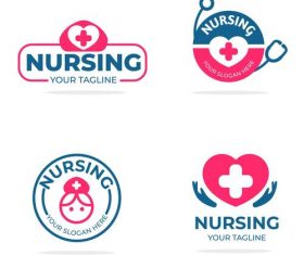 Health and health logo vector