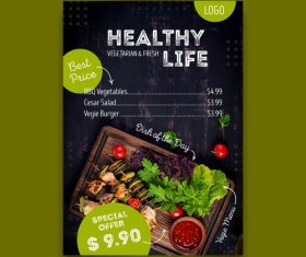 Healthy life vector