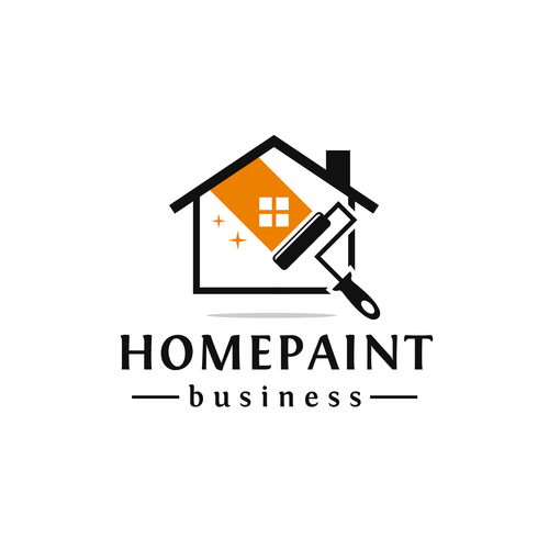 Homepaint logo vector