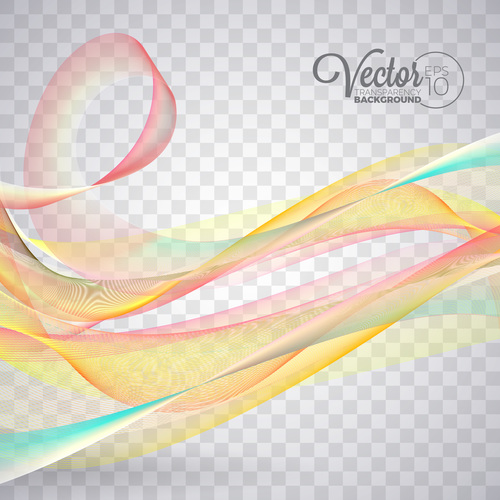 Line abstract background colorful vector