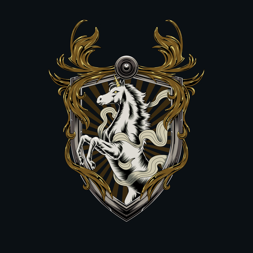 Pegasus esports logo vector