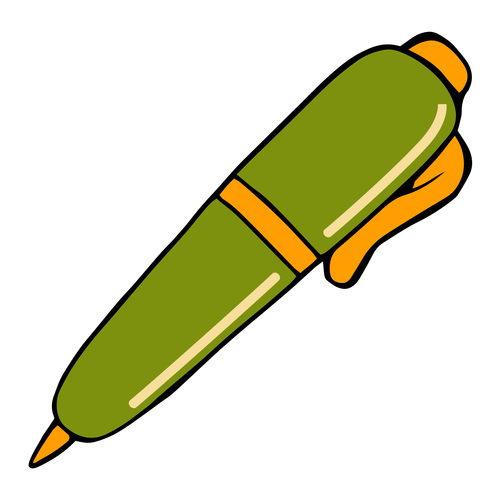 Pen icon vector