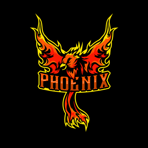 Phoenix esports Logo vector