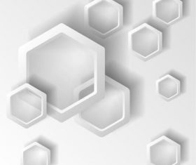 Quadrangle frame abstract background vector