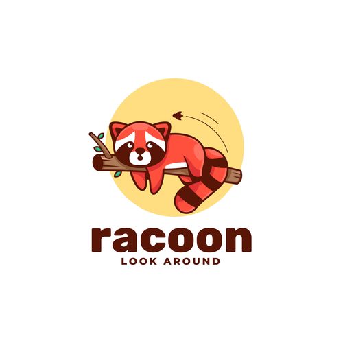 Racoon vector