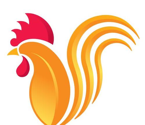 Rooster logo vector