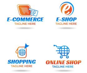Shopping logo vector