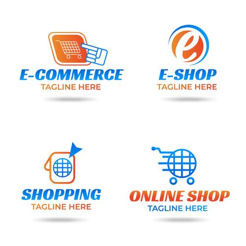 Shopping logo vector
