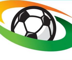 Soccer sports logo vector