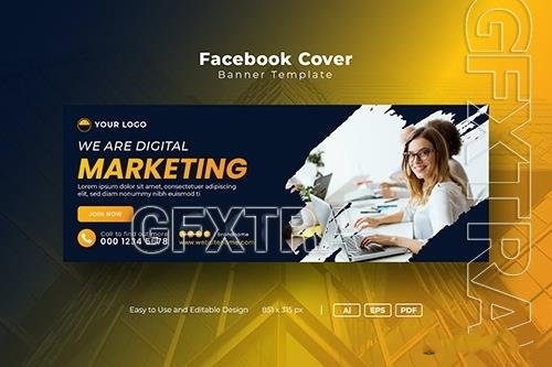 Social media banners vector