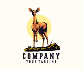 Stag logo vector