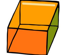 Storage box vector