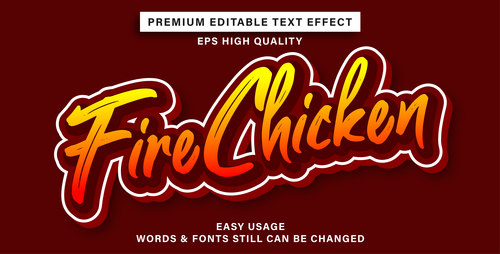 Text effect new style turkey vector
