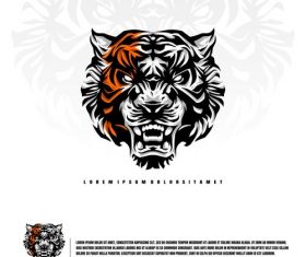 Tiger logo vector