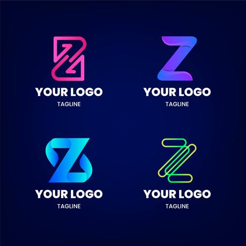 Your z logo design vector