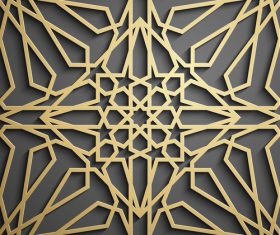 Amazing art pattern background vector