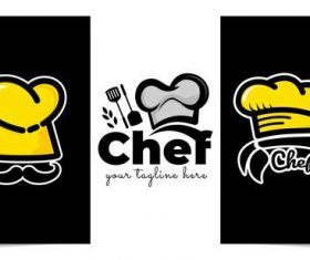 Banner chefs vector