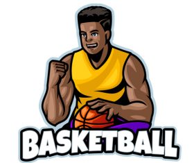 Basketball Logo design template vector