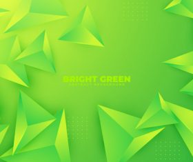 Bright green abstract background vector
