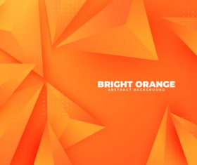 Bright orange abstract background vector