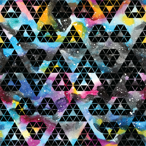 Colorful geometric abstract background vector