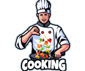 Cooking Logo design template vector