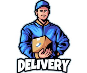 Delivery Logo design template vector