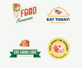 Eat today vector