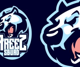 Freeze squad logo vector
