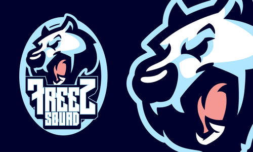 Freeze squad logo vector