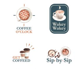 Get coffee vector