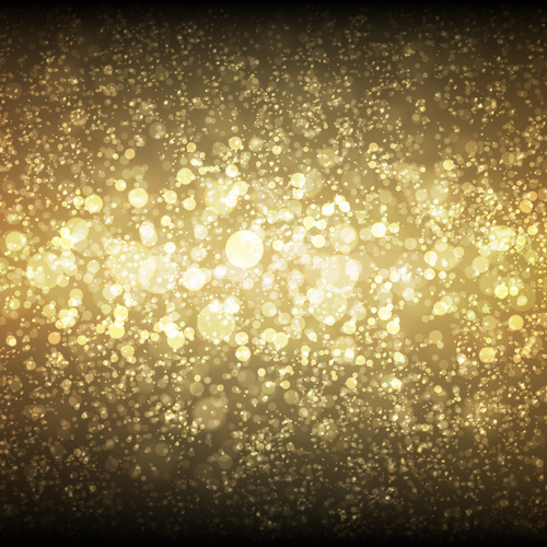 Golden highlights background vector