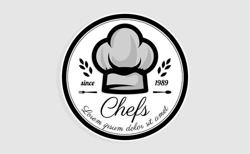 Logo chefs vector