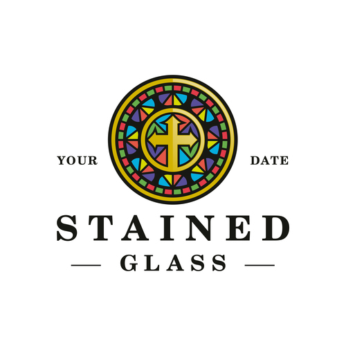 Stained glass vector