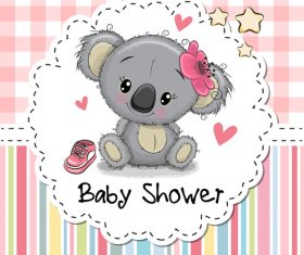 Baby show cartoon illustration vector