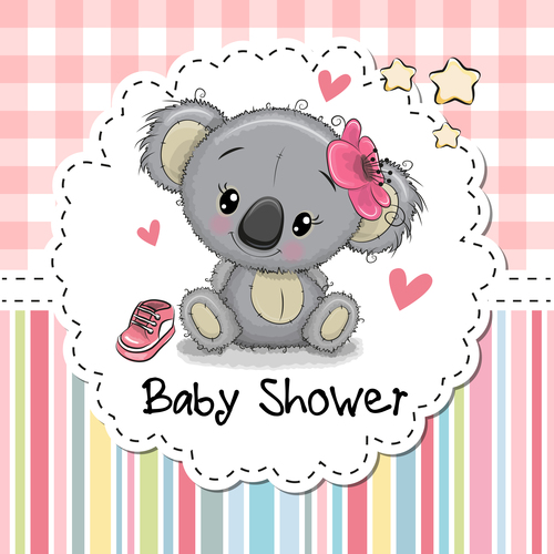 Baby show cartoon illustration vector