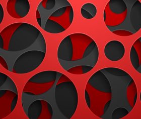 Black red art background vector