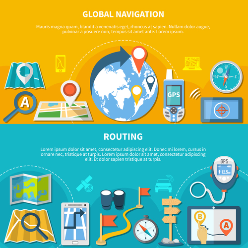 Global navigation vector