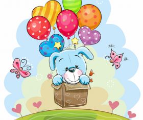 Go traveling cartoon illustration vector