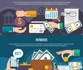 Money flat vector